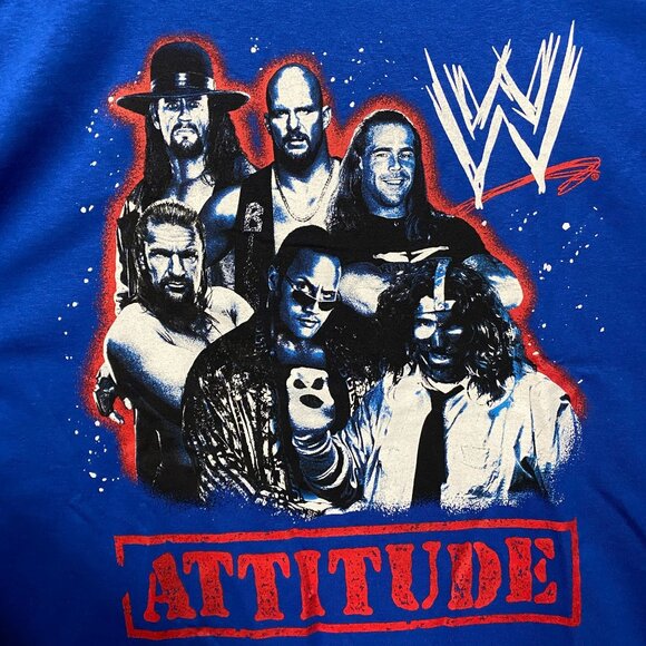 WWE Attitude Era Graphic Design T-shirt XL - Picture 2 of 4